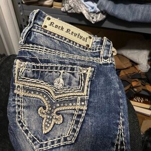 Like new size 27 Rock Revival jeans